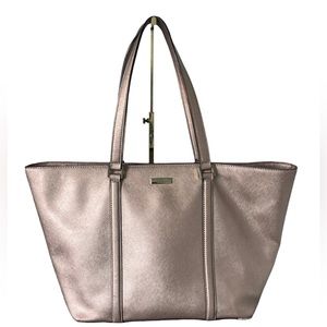 Kate Spade Newbury Lane Pink Metallic Leather Tote

WKRU3366
